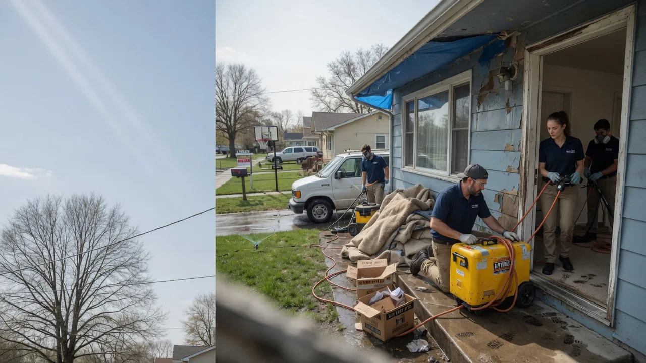 Basement Flood Cleanup in Mattoon, WI near me